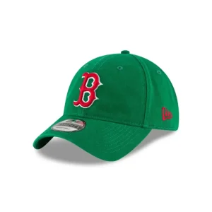 New Boston Red Sox Core Classic Green 9TWENTY Adjustable Hat - KTGCaps - Baseball caps for various teams, purchased online at a discount