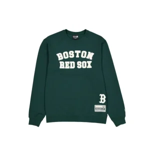 Flash Sale Boston Red Sox Dark Green Logo Select Crewneck - KTGCaps - Baseball caps for various teams, purchased online at a discount