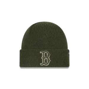 New Boston Red Sox Green Merino Wool Knit Beanie - KTGCaps - Baseball caps for various teams, purchased online at a discount
