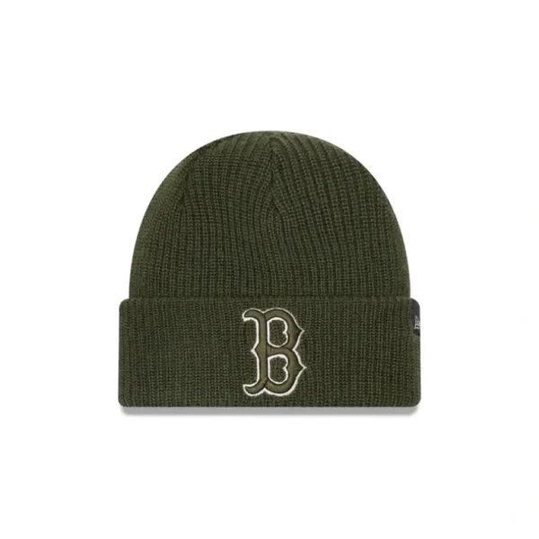 New Boston Red Sox Green Merino Wool Knit Beanie - KTGCaps - Baseball caps for various teams, purchased online at a discount