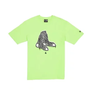 Hot Boston Red Sox Hi Vis Doodle TShirt - KTGCaps - Baseball caps for various teams, purchased online at a discount