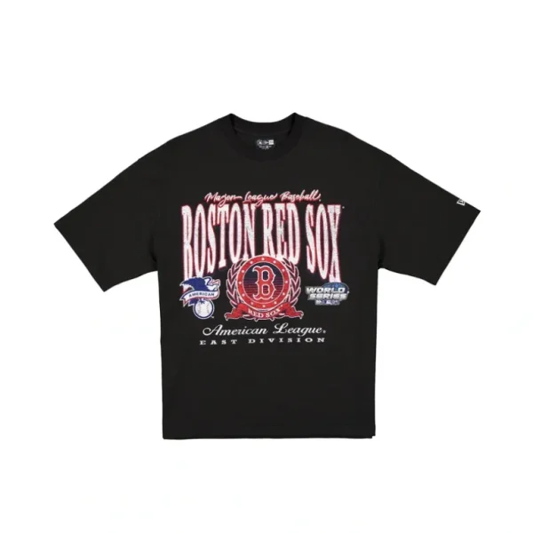 Flash Sale Boston Red Sox Oversized Essentials TShirt - KTGCaps - Baseball caps for various teams, purchased online at a discount