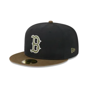 Fashion Boston Red Sox Quilted Logo 59FIFTY Fitted Hat - KTGCaps - Baseball caps for various teams, purchased online at a discount