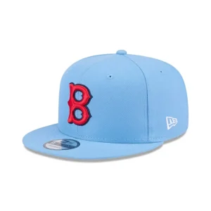 Fashion Boston Red Sox Sky Blue 9FIFTY Snapback Hat - KTGCaps - Baseball caps for various teams, purchased online at a discount