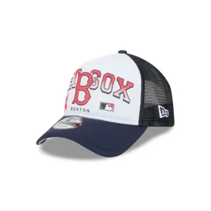 Hot Boston Red Sox Sport Classics 9FORTY AFrame Trucker Hat - KTGCaps - Baseball caps for various teams, purchased online at a discount