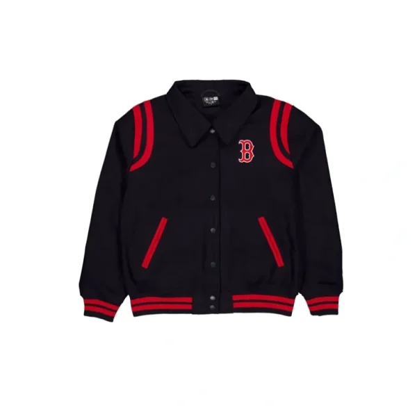 Hot Boston Red Sox Sport Night Womens Jacket - KTGCaps - Baseball caps for various teams, purchased online at a discount