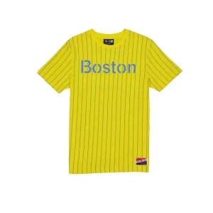 Discount Boston Red Sox Throwback Pinstripe TShirt - KTGCaps - Baseball caps for various teams, purchased online at a discount