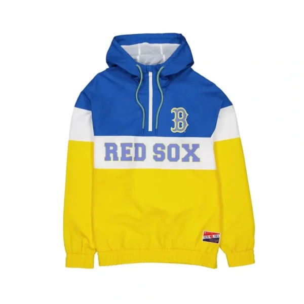 Store Boston Red Sox Throwback Windbreaker - KTGCaps - Baseball caps for various teams, purchased online at a discount