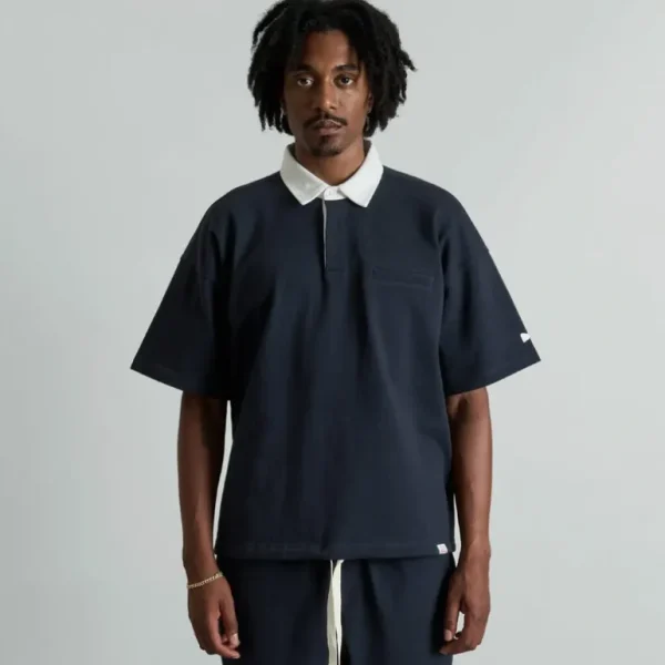Hot Brand New Era Alden Navy Rugby Shirt - KTGCaps - Baseball caps for various teams, purchased online at a discount