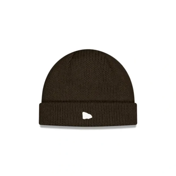 Flash Sale Brand New Era Deck Walnut Knit Beanie - KTGCaps - Baseball caps for various teams, purchased online at a discount