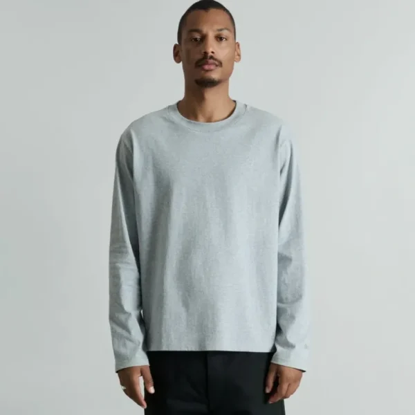 Flash Sale Brand New Era Erhardt Heather Gray Long Sleeve TShirt - KTGCaps - Baseball caps for various teams, purchased online at a discount