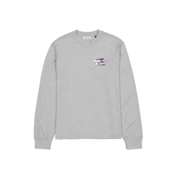 Fashion Brand New Era Go Pro Graphic Heather Gray Long Sleeve TShirt - KTGCaps - Baseball caps for various teams, purchased online at a discount