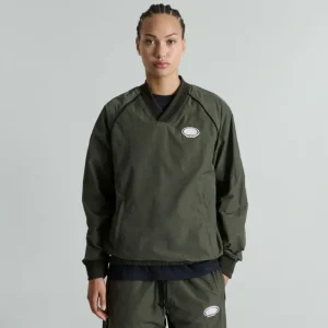 Flash Sale Brand New Era Larkin Dusty Charcoal Track Pullover Jacket - KTGCaps - Baseball caps for various teams, purchased online at a discount