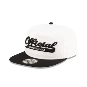 Flash Sale Brand New Era Official College White Golfer Snapback Hat - KTGCaps - Baseball caps for various teams, purchased online at a discount