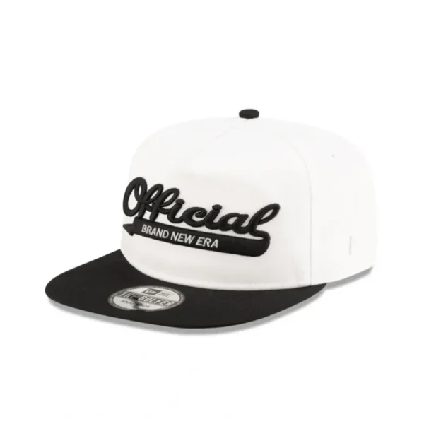 Flash Sale Brand New Era Official College White Golfer Snapback Hat - KTGCaps - Baseball caps for various teams, purchased online at a discount