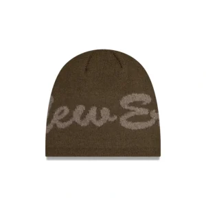 Hot Brand New Era Postscript Mohair Walnut Beanie Hat - KTGCaps - Baseball caps for various teams, purchased online at a discount
