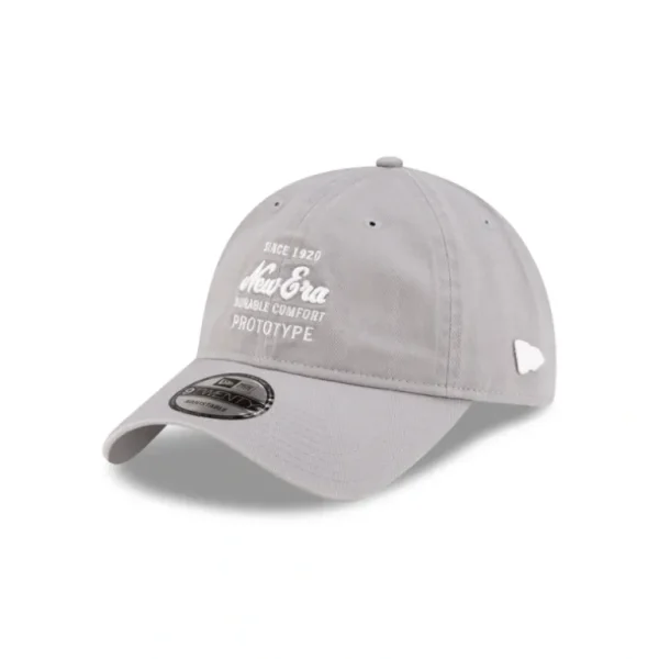 Hot Brand New Era Prototype Gray 9TWENTY Adjustable Hat - KTGCaps - Baseball caps for various teams, purchased online at a discount