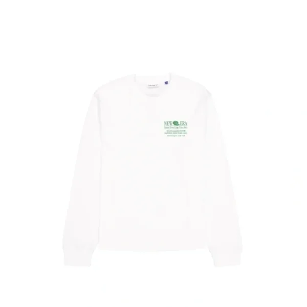 Hot Brand New Era Sized Graphic College White Long Sleeve TShirt - KTGCaps - Baseball caps for various teams, purchased online at a discount