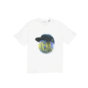 Outlet Brand New Era World Graphic Optic White TShirt - KTGCaps - Baseball caps for various teams, purchased online at a discount