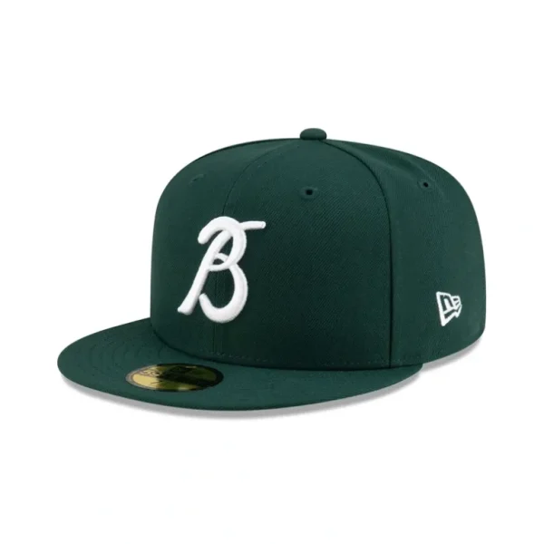 Flash Sale Bravos de León Away Green 59FIFTY Fitted Hat - KTGCaps - Baseball caps for various teams, purchased online at a discount