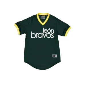 Flash Sale Bravos de León Green Jersey - KTGCaps - Baseball caps for various teams, purchased online at a discount