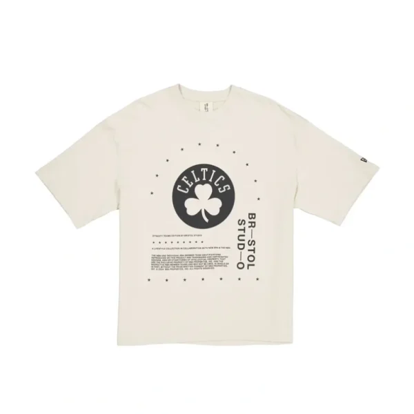 Outlet Bristol x Boston Celtics Stone TShirt - KTGCaps - Baseball caps for various teams, purchased online at a discount