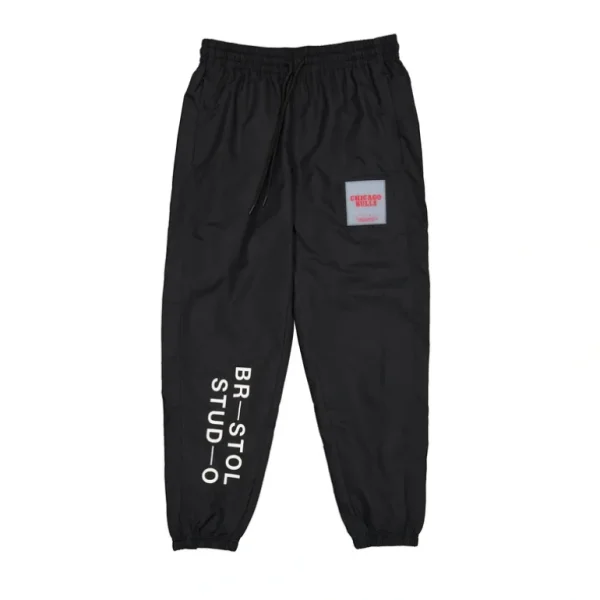 Discount Bristol x Chicago Bulls Black Track Pants - KTGCaps - Baseball caps for various teams, purchased online at a discount