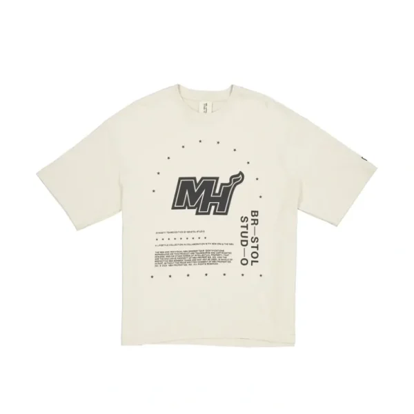 Hot Bristol x Miami Heat Stone TShirt - KTGCaps - Baseball caps for various teams, purchased online at a discount