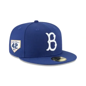 Shop Brooklyn Dodgers Jackie Robinson Day 2024 59FIFTY Fitted Hat - KTGCaps - Baseball caps for various teams, purchased online at a discount