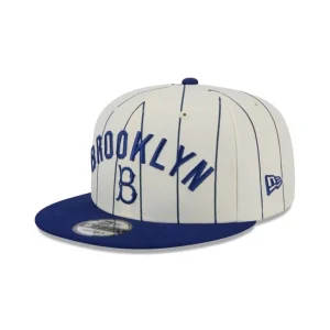 Discount Brooklyn Dodgers Jersey Pinstripe 9FIFTY Snapback Hat - KTGCaps - Baseball caps for various teams, purchased online at a discount