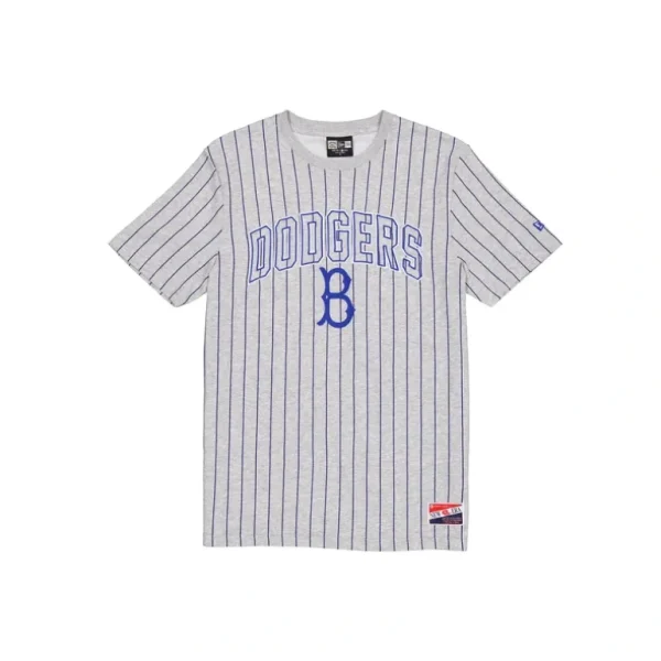 Hot Brooklyn Dodgers Throwback Gray Pinstripe TShirt - KTGCaps - Baseball caps for various teams, purchased online at a discount
