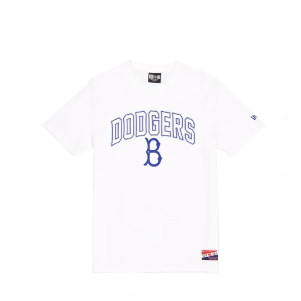 Hot Brooklyn Dodgers Throwback White TShirt - KTGCaps - Baseball caps for various teams, purchased online at a discount