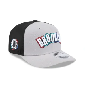 Store Brooklyn Nets 2024 City Edition 9SEVENTY StretchSnap Hat - KTGCaps - Baseball caps for various teams, purchased online at a discount