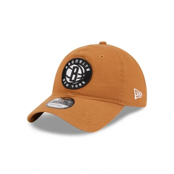 New Brooklyn Nets Light Bronze 9TWENTY Adjustable Hat - KTGCaps - Baseball caps for various teams, purchased online at a discount