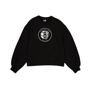 Hot Brooklyn Nets Sport Night Womens Crewneck - KTGCaps - Baseball caps for various teams, purchased online at a discount