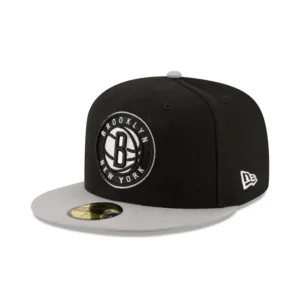 Hot Brooklyn Nets 2Tone 59FIFTY Fitted Hat - KTGCaps - Baseball caps for various teams, purchased online at a discount