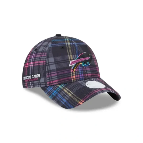 Hot Buffalo Bills 2024 Crucial Catch Womens 9TWENTY Adjustable Hat - KTGCaps - Baseball caps for various teams, purchased online at a discount