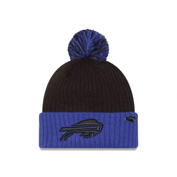 Fashion Buffalo Bills 2024 Inspire Change Pom Knit Hat - KTGCaps - Baseball caps for various teams, purchased online at a discount