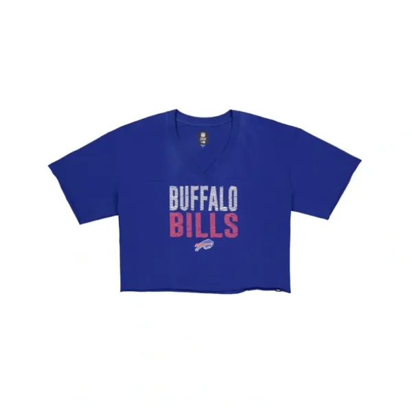 Discount Buffalo Bills Active Womens VNeck TShirt - KTGCaps - Baseball caps for various teams, purchased online at a discount
