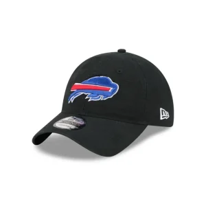Fashion Buffalo Bills Black 9TWENTY Adjustable Hat - KTGCaps - Baseball caps for various teams, purchased online at a discount