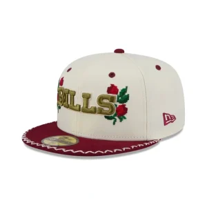 Fashion Buffalo Bills Novelty Stitch 59FIFTY Fitted Hat - KTGCaps - Baseball caps for various teams, purchased online at a discount