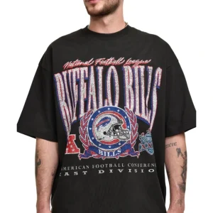 Hot Buffalo Bills Oversized Essentials TShirt - KTGCaps - Baseball caps for various teams, purchased online at a discount