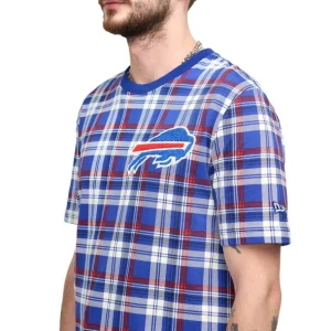 Discount Buffalo Bills 3rd Down Plaid TShirt - KTGCaps - Baseball caps for various teams, purchased online at a discount