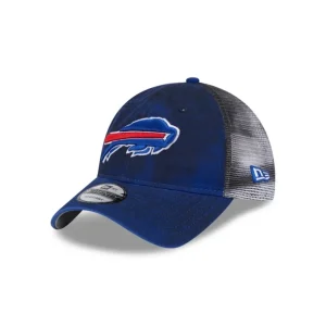 Flash Sale Buffalo Bills Slick 9TWENTY Trucker Hat - KTGCaps - Baseball caps for various teams, purchased online at a discount