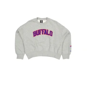 Discount Buffalo Bills Sport Classics Womens Crewneck - KTGCaps - Baseball caps for various teams, purchased online at a discount