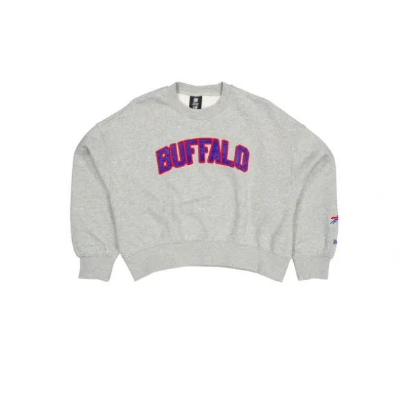 Discount Buffalo Bills Sport Classics Womens Crewneck - KTGCaps - Baseball caps for various teams, purchased online at a discount