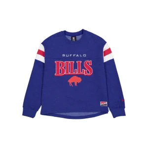 New Buffalo Bills Throwback Womens Crewneck - KTGCaps - Baseball caps for various teams, purchased online at a discount