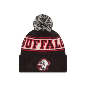 Best Sale Buffalo Sabres Alt Retro Pom Knit Hat - KTGCaps - Baseball caps for various teams, purchased online at a discount