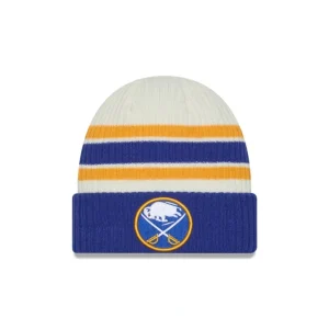 Flash Sale Buffalo Sabres Vintage Ribbed Beanie - KTGCaps - Baseball caps for various teams, purchased online at a discount