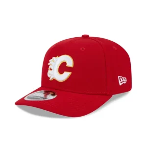 Fashion Calgary Flames 9SEVENTY StretchSnap Hat - KTGCaps - Baseball caps for various teams, purchased online at a discount